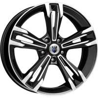 K&K Каррера 7x18 / 5x112 ET40 DIA66,6 Алмаз черный