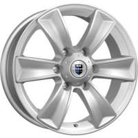 K&K Тайфун 7x17 / 6x139,7 ET38 DIA100,1 Блэк платинум