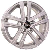 Tech Line 545 6x15/5x105 ET39 D56.6 Silver