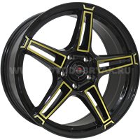 Yokatta MODEL-35 8x18/5x108 ET45 D63,3 BK+Y
