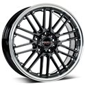 Borbet CW2/5 8.5x18/5x114.3 ET40 D72.5 Schwarz Poliert
