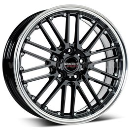 Borbet CW2/5 8.5x18/5x114.3 ET40 D72.5 Schwarz Poliert
