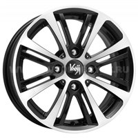 K&K Беринг 6,5x15/4x98 ET30 D58,5 алмаз черный