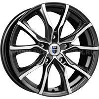 K&K Твист 7,5x17/5x108 ET50 D63,35 алмаз черный