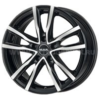 MAK Milano 7x17/5x108 ET50 D72 Black mirror