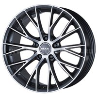 MAK Munchen 8x17/5x120 ET45 D72,6 Gun Metallic Mirror Face