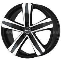 MAK Stone5 W 7,5x17/5x112 ET45 D66,6 Black mirror