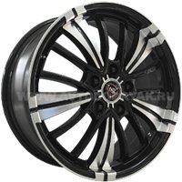 NZ SH649 7x17/5x110 ET39 D65,1 BKF