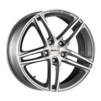 MAK Variante 7x16/5x114,3 ET40 D76 Hyper Silver Mirror Face