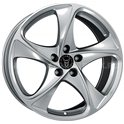 Rial Catania 8x17/5x112 ET45 D70.1 Sterling Silver