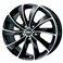 Rial Lugano 6,5x16/4x108 ET40 D63,3 Diamant schwarz polished