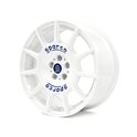 Sparco Terra 7.5x17/5x105 ET40 D56.6 White + Blue Lettering