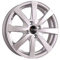 Tech Line 634 6x16/4x100 ET45 D60.1 Silver