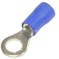Клемма кольцевая,синяя,D8.4/14-16AWG (ACV RM37-1402)