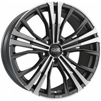 OZ Cortina 10x19/5x120 ET40 D76 Matt Dark Graphite D.C.