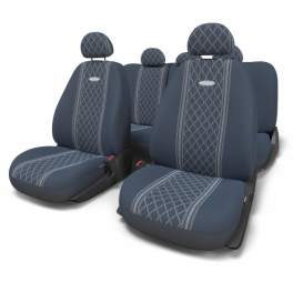 Авточехлы Автопрофи GOB-1105 BL/ROMB (S)