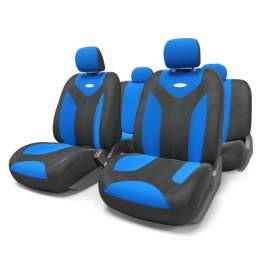 Авточехлы Автопрофи MTX-1105 BK/BL (S)