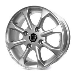 FR replica NS050 5.5x14/4x114.3 ET35 D66.1 Silver