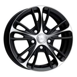 K&K Мулен Руж 6.5x15/4x100 ET45 D67.1 алмаз брасс