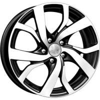 K&K Палермо 6,5x16 / 5x108 ET43 DIA 67,1 Блэк платинум