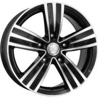 K&K да Винчи 8,5x18 / 5x114,3 ET40 DIA 67,1 Алмаз черный