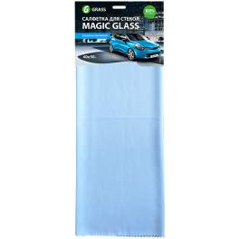 Салфетка GRASS из микрофибры для стекол Magic Glass, 40*50 см.