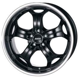Alutec Boost 9x20/5x130 ET60 D71.58 Diamant black with stainless steel lip