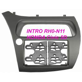 Переходная рамка HONDA Civic 06+, 2-DIN (H/B 5D) (RHO-N11)