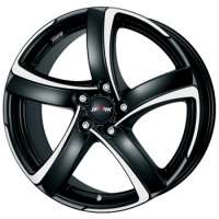 Alutec Shark 8x18/5x112 ET45 D70.1 Racing black front polished