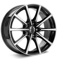 Borbet BL5 8x18 / 5x112 ET35 DIA72,5 Black glossy