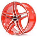 Borbet XRT 8x17/5x112 ET45 D72.5 Red Front Polished