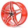Borbet XRT 8x18 / 5x114,3 ET35 DIA72,5 Red Front Polished