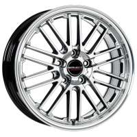 Borbet CW2/5 8x18 / 5x120 ET45 DIA72,5 Hyper horn polished