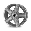 FR replica CR816 7.5x17/5x127 ET32 D71.6 Silver