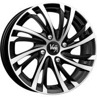 K&K Мейола 6x15/4x100 ET50 D60.1 алмаз черный