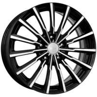 K&K Акцент 7x17/5x112 ET38 D66.6 алмаз черный
