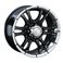 LS 161 8x16 / 6x139,7 ET10 DIA93,1 BKL