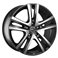 MAK Aria 7,5x17 / 5x112 ET45 DIA76 Gun Metallic - Mirror Face