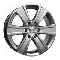 MAK Fuoco 6 7,5x17 / 6x130 ET50 DIA84,1 Hyper Silver