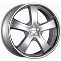 MAK G-Five 9x20/5x120 ET20 D74.1 Hyper Silver