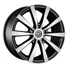 MAK Iguan 8x17/5x120 ET20 D74.1 Ice Black