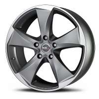 MAK Raptor5 9x18 / 5x120 ET35 DIA72,6 Graphite Mirror Face