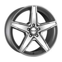 MAK Stern 7x17 / 5x112 ET45 DIA66,6 Silver