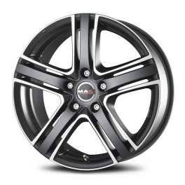 MAK Tuono 8x18/5x114.3 ET40 D76 Ice Superdark