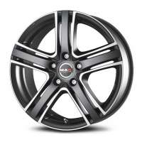 MAK Tuono 8x18 / 5x120 ET35 DIA72,6 Ice Superdark