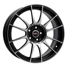 MAK XLR 8x18/5x120 ET35 D72.6 Ice Black